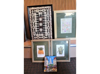 Art - Assorted Sizes - Mixed Lot Of 5!! BSMT Item #205