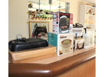 Mixed Lot Of Small Appliances - Krups Expresso Machine, George Foreman Grill & MORE! - Item #142 BSMT