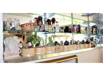 Mixed Lot Of Decorative Items - Hand Made Galapagos Birds, Pottery, Shot Glasses & MORE! - Item #137 BSMT