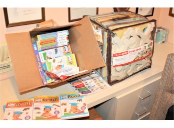 SKIP HOP Playspot Foam Tiles & Your Baby Can Read Early Language Development System!! BSMT Item #178