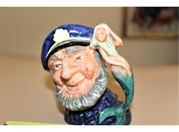 Royal Doulton Old Salt Toby Character Jug Mug D6554 - GREAT CONDITION! - Item #138 BSMT
