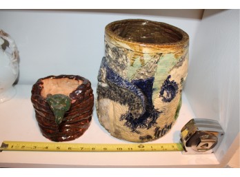 Mixed Lot Of Unique Pottery - Signed!! BSMT Item #132