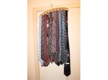 Vintage Ties - Tiffany & Co., Giorgio Armani, Hardy Amies, Nipon & MORE - Lot Of 11!! - Item #018 BDRM1