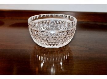 WATERFORD Crystal Open Salt Container - GOOD CONDITION!! Item #247 DR