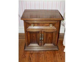 DREXEL Solid Wood Night Stands - Lot Of 2 - One Drawer & Shelf - BUILT TO LAST!! Item #24 BR3