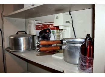 Bakeware - Pressure Cooker, Drink Mixer, Cake Plates & More - MIXED LOT!! Item #193 BSMT