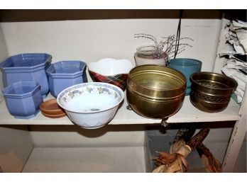 Planters - Lot Of 13 - MIXED LOT!! Item #194 BSMT