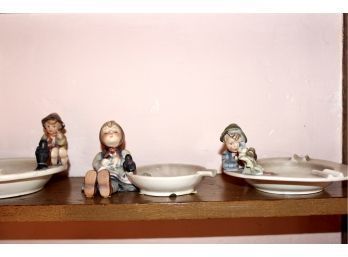 HUMMEL Ash Trays - Lot Of 3!! Item #214 LR