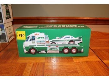 HESS 2016 Toy Truck & Dragster - TRUCK & DRAGSTER INCLUDED  - GOOD CONDITION!! Item #190 BSMT