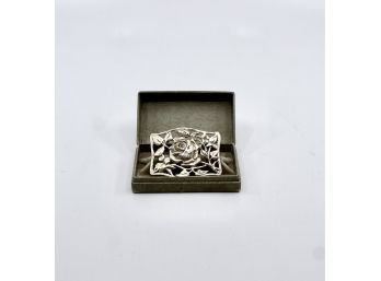 ANTIQUE Rose Pin - UNIQUE & BEAUTIFUL!! Item #327 BOX