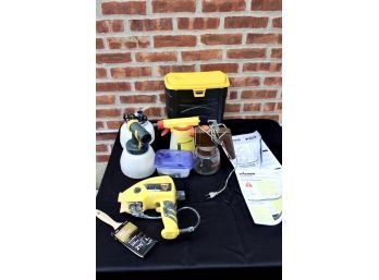 PAINTERS LOT - Mixed Lot Of Power Tank Paint Sprayers - WAGNER Power Painter Pro & MORE!! Item#81 GAR