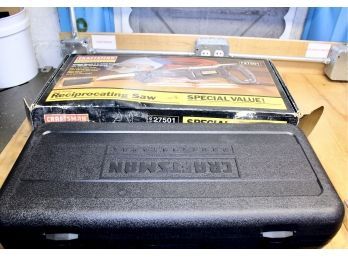 CRAFTSMAN Professional 6.5 Amp Reciprocating Saw - Original Case Included - Model #27501 - WORKS!! Item#58 GAR