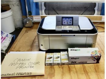 CANON MP990 Color Printer - Wifi Capable - Manual Included - Extra Toner Included - GREAT LOT!! Item#72 GAR