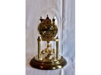 MODERN QUARTZ DOME CLOCK - Made In West Germany - Battery Operated - WORKS! Item#37 RM2