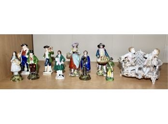 ANTIQUE PORCELAIN FIGURINES MIXED LOT - MIXED DESIRED BRANDS! Item#90 LVRM