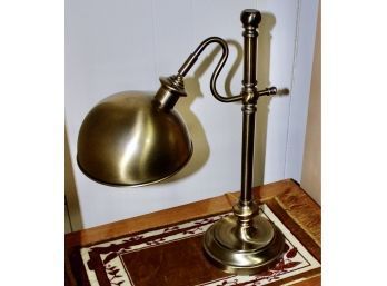 MODERN TABLE LAMPS - BRASS FINISH - WORKS! Item#85 LVRM