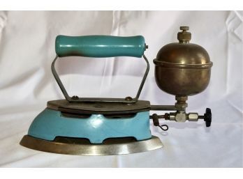 ANTIQUE IRON - RETRO BLUE! Item#07 RM2