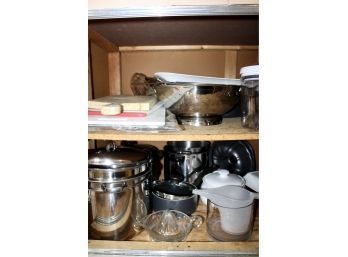 MIXED POTS & PANS MIXED LOT - T-Fal Brand Pots, Cutting Boards, Bakeware, Utensils & MORE! Item#142 KITC