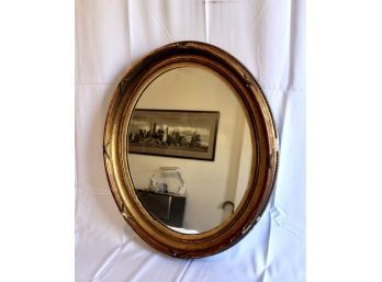 ANTIQUE GOLD WALL MIRROR! Item#30 RM2