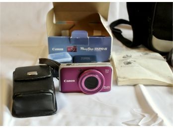 MIXED CAMERA & ACCESSORIES LOT - CANON Power Shot SX210, LUMIX Panasonic DMC-FZ7 & MORE! Item#95 LVRM