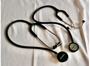 VINTAGE WELCH ALLYN & 3M LITTMANN QUALITY CLASSIC STETHOSCOPE GOOD CONDITION! Item#104 LVCL