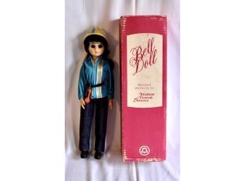 VINTAGE 1972 BELL DOLL Designed Exclusively For Telephone Pioneers Of America In BOX - LIKE NEW! Item#101 LVCL