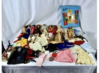 VINTAGE BARBIE MEGA LOT - BARBIES - CLOTHES - KEN - ACCESSORIES!! Item#117 LVRM