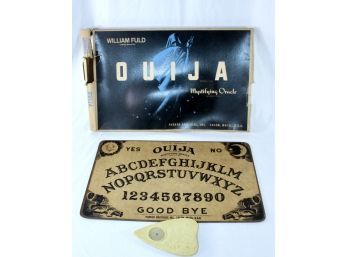 VINTAGE WILLIAM FULD OUIJA BOARD - TALKING BOARD SET - MYSTIFYING ORACLE - ORIGINAL BOX!! Item#138 LVRM