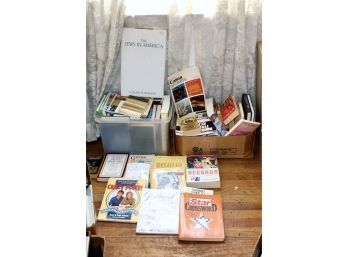 MIXED LOT OF BOOKS - CROSSWORDS - MAGAZINES - LEARNING AND MORE!! Item#22 LVRM