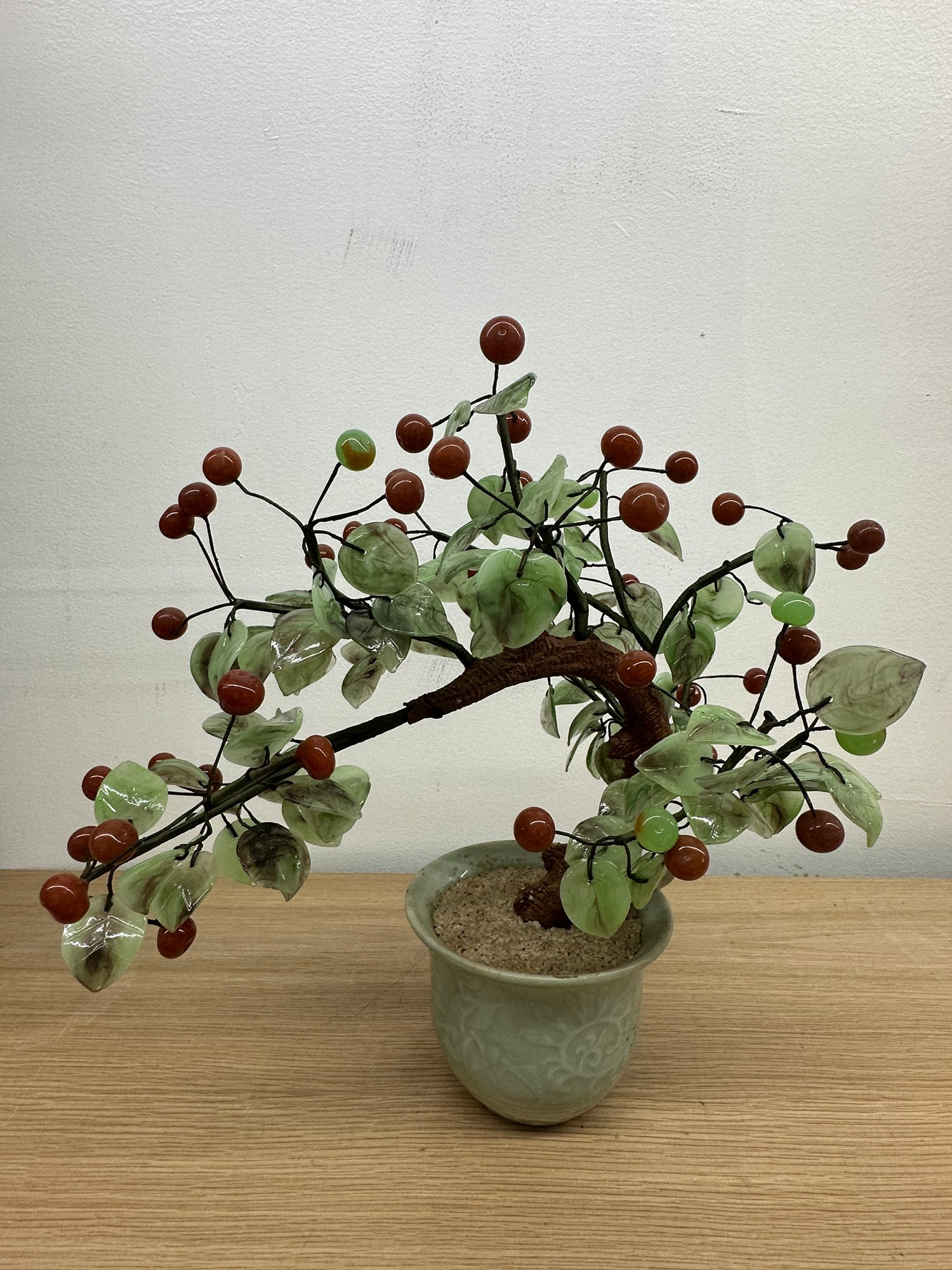 Ancien Bonsa Chinois Jade 13,5