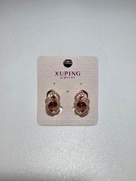 Gold-plated Filigree Design Earrings
