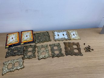 Multi-Color Antique Switch Plates & Outlet Covers