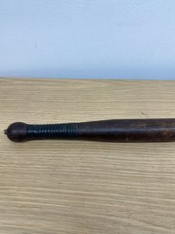Vintage Heavy Dark Hardwood 1950s British Bobby/Police Truncheon/Billy Club