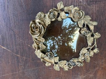 Vintage Gold-toned Or Brass Frame