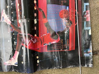 Vintage 1988 Nike Michael Jordan 'Slam Dunk Contest' Poster