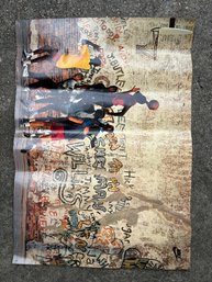 Vintage 1989 Nike Michael Jordan 'Playground' Basketball Poster