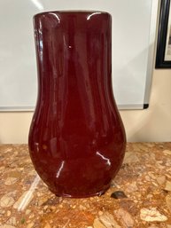 Rare Chinese Antique  OxBlood Langyao Red Flambe Vase