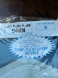 Heavy Duty Vinyl King Mattress Cover