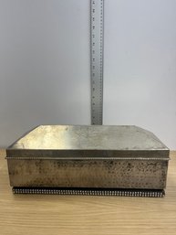 Vintage Stainless Metal Box