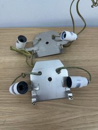 A Pair Of Wall Lamps Base