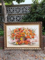 Vintage Impasto-style Painting