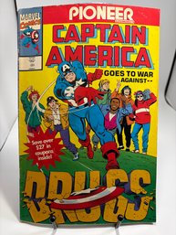 Captain America Goes To War Against Drugs Promotional Comic Book