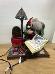 Vintage Holiday Creations Plug In Santa