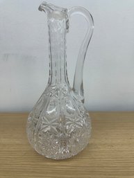 Crystal Maple Syrup Decanter