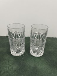 Two Crystal Glasses