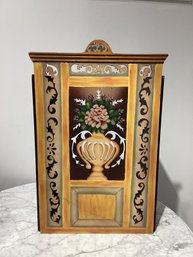 Floral Wood Handpainted Firework Cover