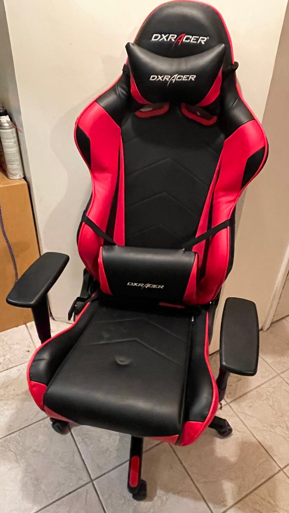 Dx Racer Red #1 GAMERWARE!! INSANE AUTHENTIC DXRACER BLACK/RED RACING INSPIRED ...
