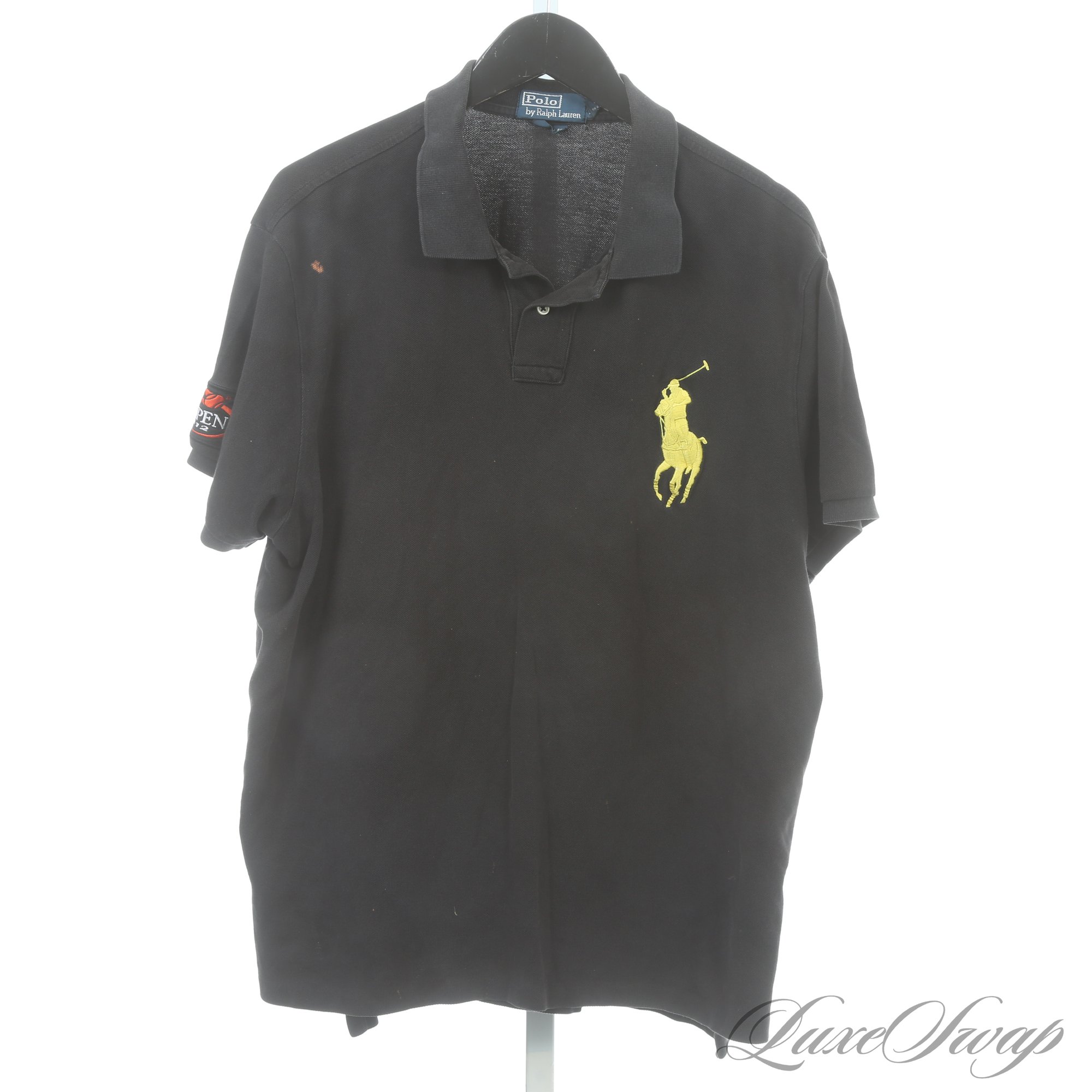 HIGHLY DESIRABLE MENS POLO RALPH LAUREN BLACK 
