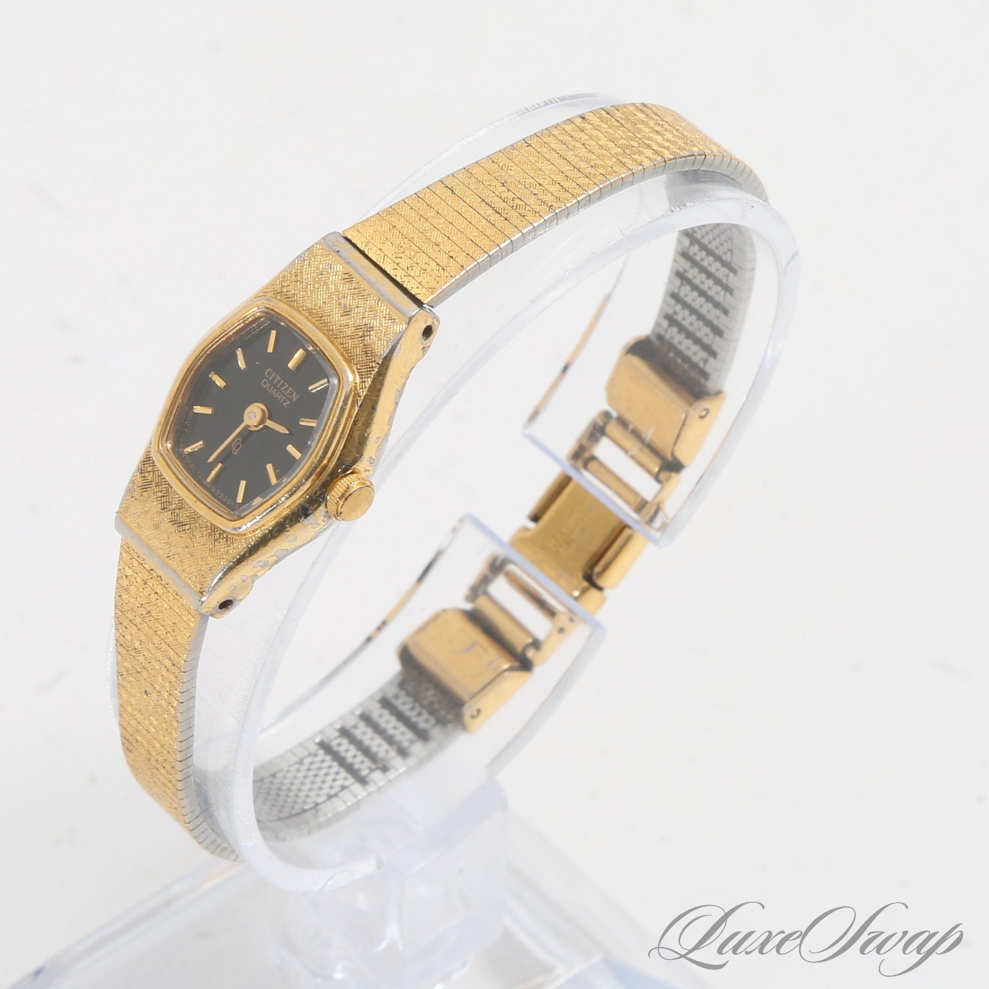 13 VINTAGE CITIZEN JAPANESE MOVEMENT GOLD TONE LADIES WATCH  display picture 2