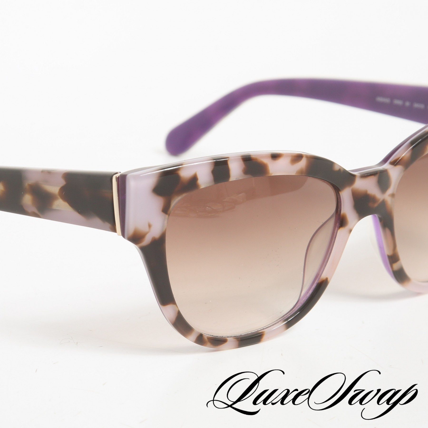 Kate Spade Tortoise Hello Sunshine Sunglasses Kate Spade Amberly/s 0w53 b1 Hello Sunshine Cat Eye  main image 4